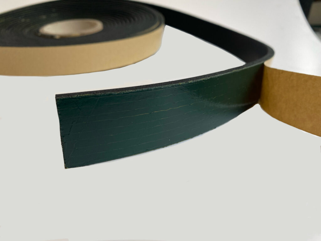 Neopren-Gummistreifen Selbstklebend, 5 M X 25 Mm X 3 Mm, Vollgummi – Für Stoßschutz, Bodenbelag, DIY Und Abdichtung
