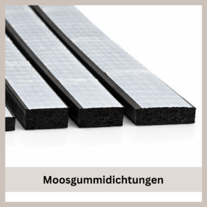 Moosgummidichtung